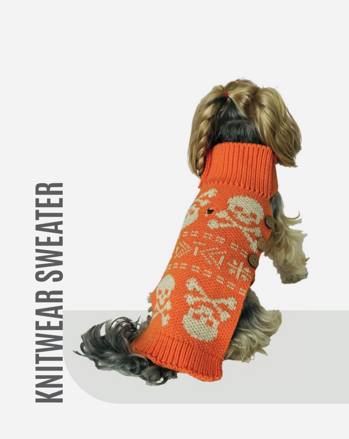 KEDİ & KÖPEK TRİKO KAZAK TURUNCU